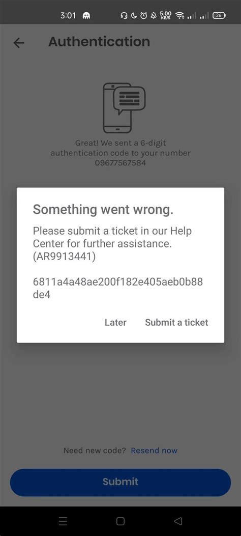 gcash submit ticket|Iba pa.